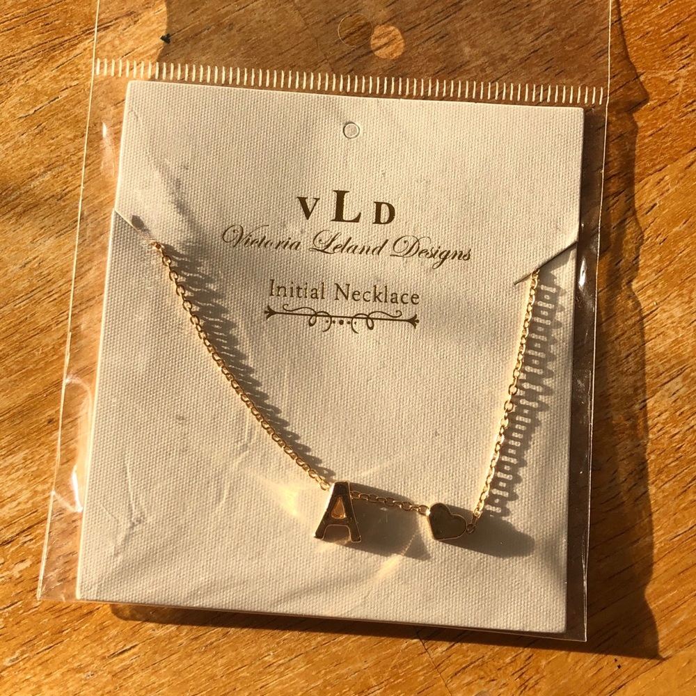 Initial Necklace “A”